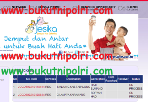 Pengiriman JNE Tanggal 14 Maret 2014